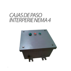 Cajas de paso intemperie Nema 4