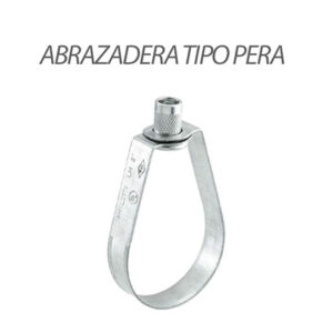Abrazadera tipo Pera